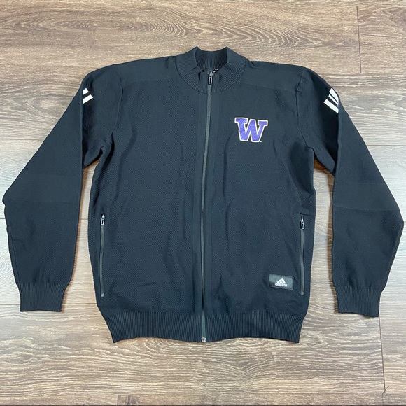 adidas Other - Adidas Washington Huskies Knitted Jacket Size: (L)